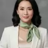 Khăn lụa vuông tơ tằm trơn xanh lá