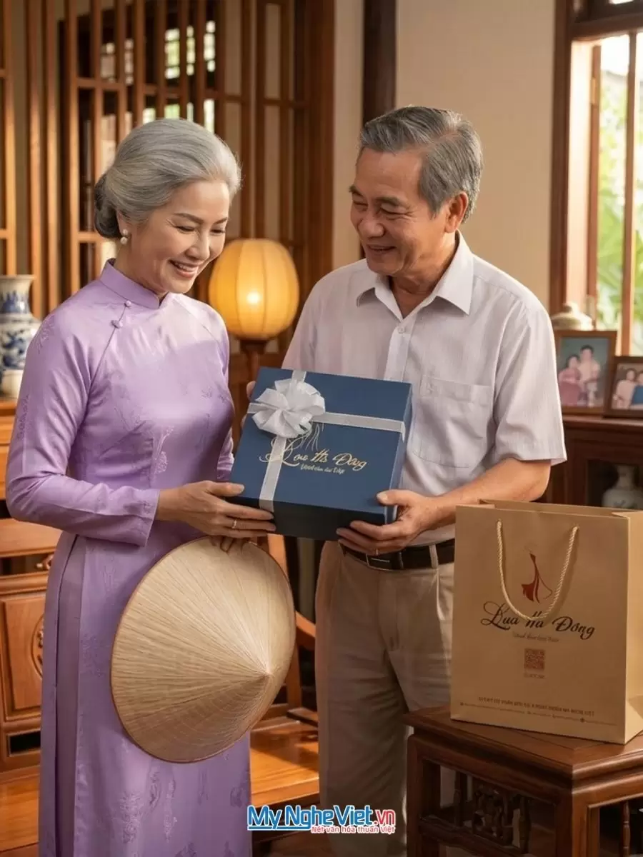 Quà tặng khăn lụa đối tác nữ, mẹ, vợ, bạn gái các dịp quan trọng