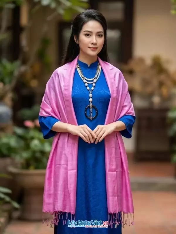 Khăn lụa tơ tằm 100% silk cao cấp