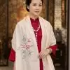 Khăn lụa tơ tằm vẽ tay cao cấp 100% silk