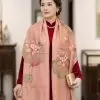 Khăn lụa tơ tằm vẽ tay cao cấp 100% silk