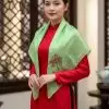 Khăn lụa tơ tằm vuông vẽ tay hoa nhiều mẫu