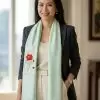 Khăn lụa tơ tằm thêu tay cao cấp